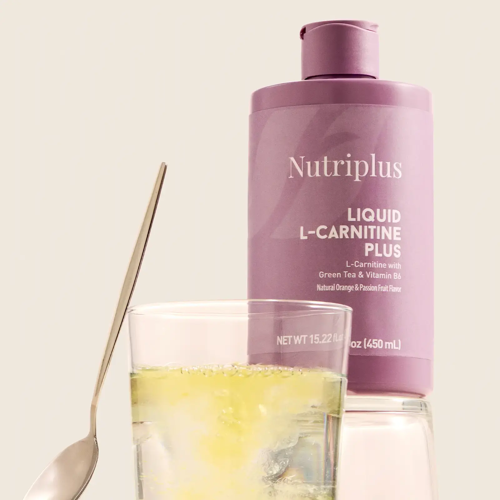Nutriplus L-Carnitine Orange & Passion Fruit 450ml